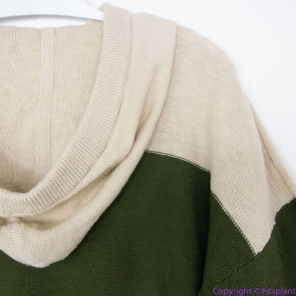 NEW Madewell Clairview Hoodie Sweater in Colorblock, S - Picture 16 of 16